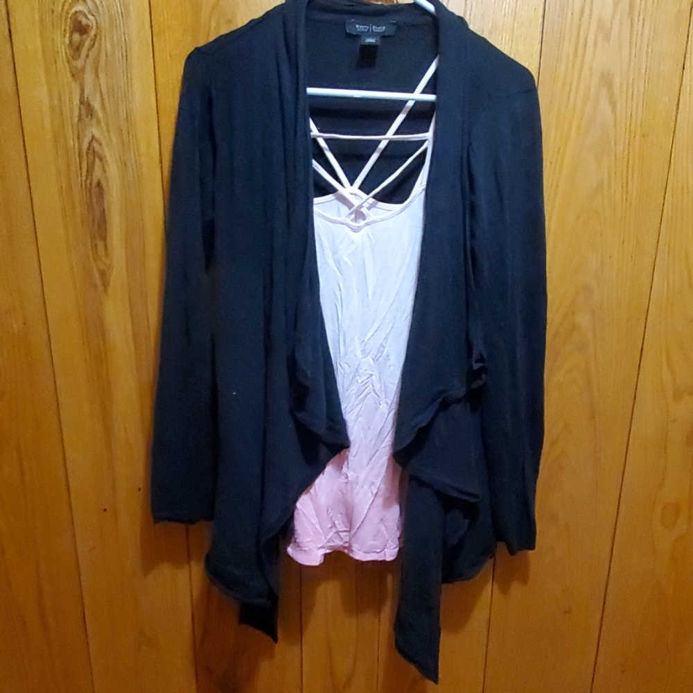 Black flowy sweater